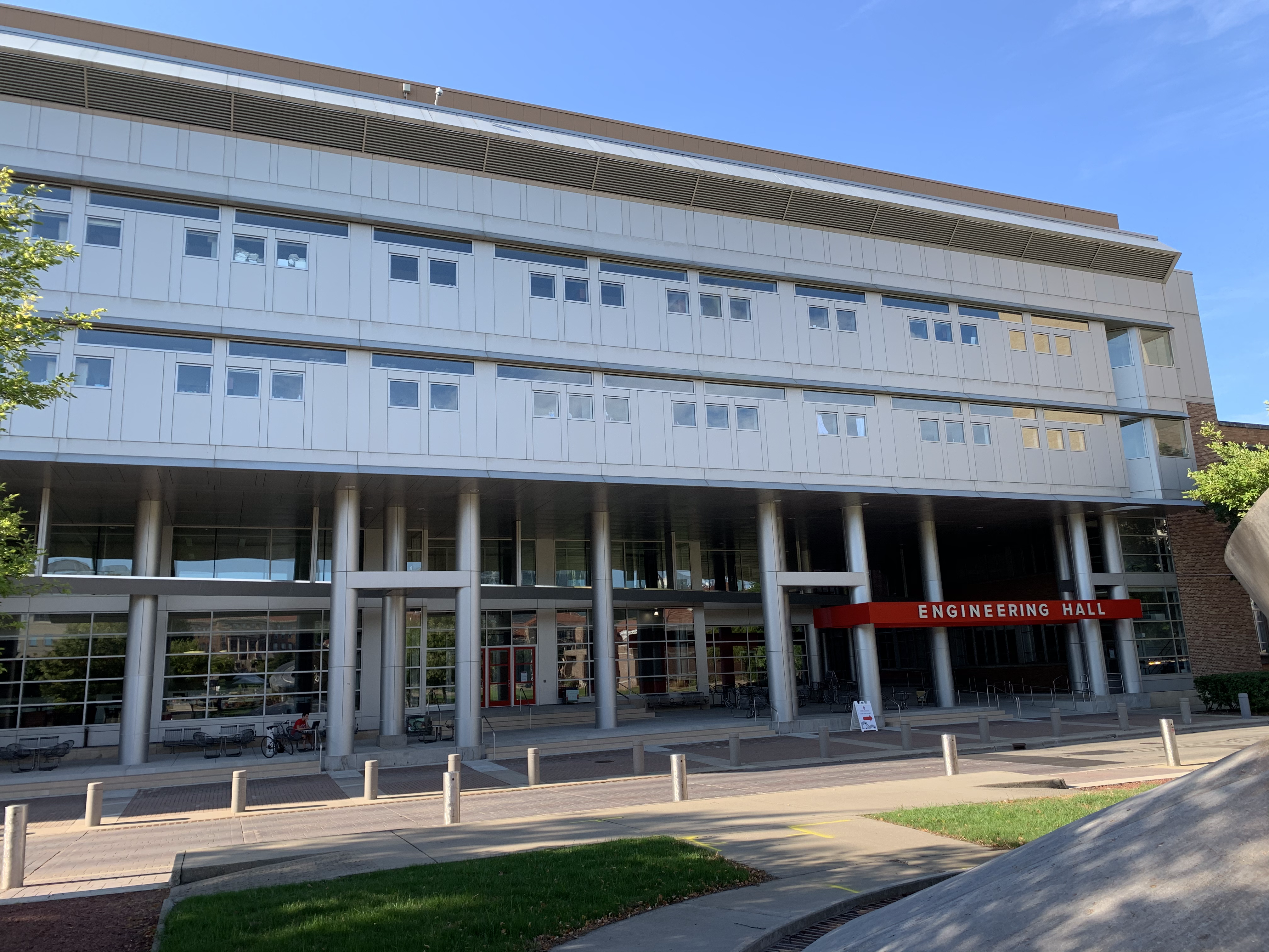 The front of UW-Madison Engineering Hall.
