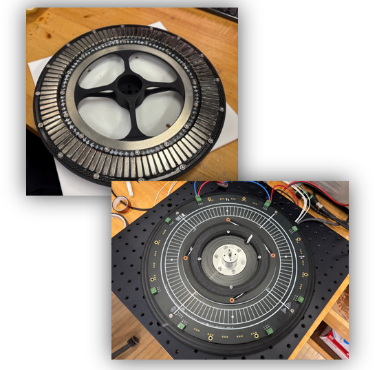 Over-actuated axial flux PM machine protoype